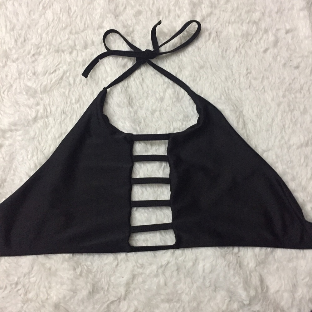 Black trendy bikini